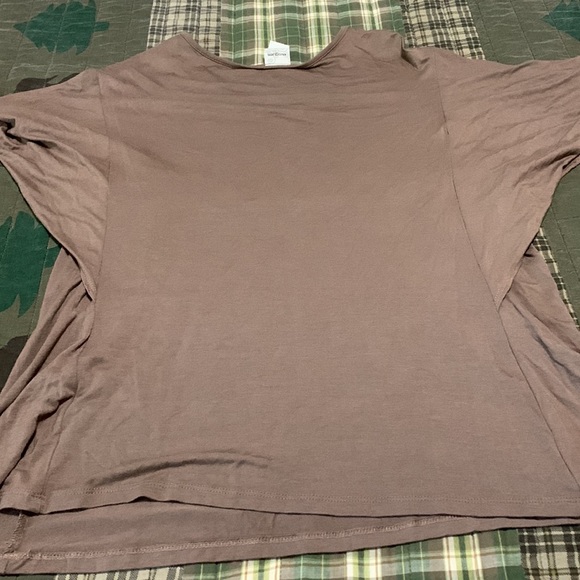 Brown plus size top - Picture 7 of 8